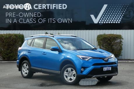 Blue 2018 Toyota RAV4 Wagon Gx (4X4)