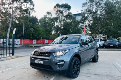 Grey 2016 Land Rover Discovery Sport Wagon Td4 Hse