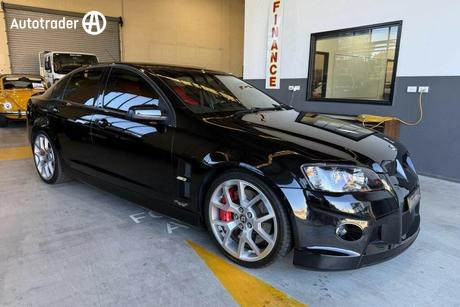 Black 2008 HSV W427 Sedan