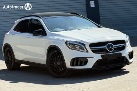 White 2018 Mercedes-Benz GLA45 Wagon 4Matic