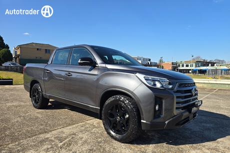 Grey 2021 Ssangyong Musso XLV Crew Cab Pickup Ultimate