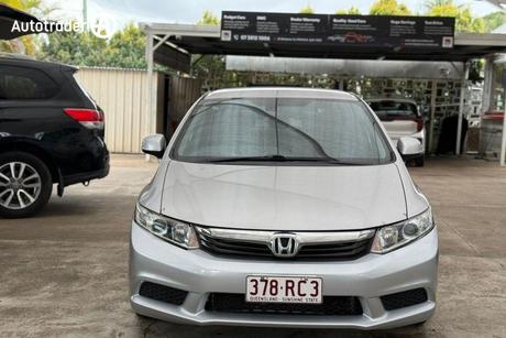 Silver 2012 Honda Civic Sedan Vti-L