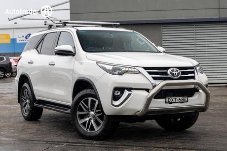 White 2018 Toyota Fortuner Wagon Crusade