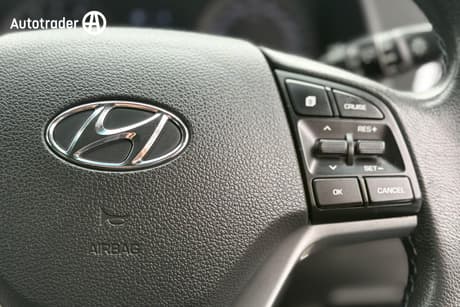 White 2015 Hyundai Tucson Wagon Elite (Awd)