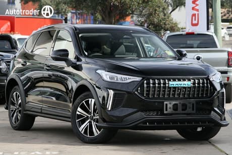Black 2026 GWM Haval Jolion Wagon Premium Hybrid