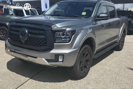 Silver 2026 GWM Cannon Alpha Dual Cab Utility Ultra Phev (4X4)