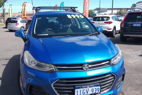 Blue 2017 Holden Trax Wagon Ls