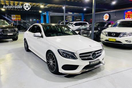 White 2016 Mercedes-Benz C250 Sedan D