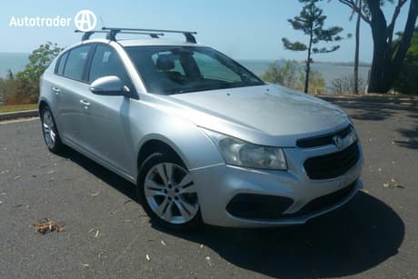 Silver 2015 Holden Cruze Hatchback Equipe