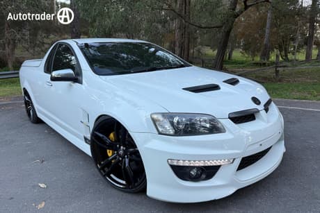 White 2010 HSV Maloo Ute Tray GXP E2 SERIES
