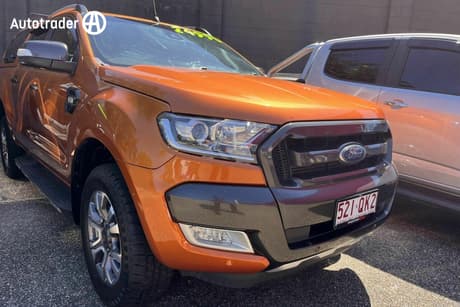 Orange 2016 Ford Ranger Dual Cab Pick-up Wildtrak 3.2 (4X4)