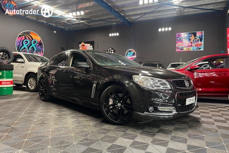 Black 2015 Holden Commodore Sedan Ss-V Redline