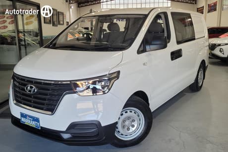 White 2020 Hyundai Iload Crew Van 6S Liftback