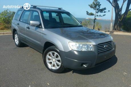 Silver 2007 Subaru Forester Wagon X