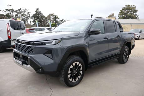 Grey 2025 Toyota Hilux Double Cab Pick Up Sr5 48V (4X4)