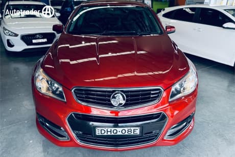 Red 2015 Holden Commodore Sedan Sv6 Storm