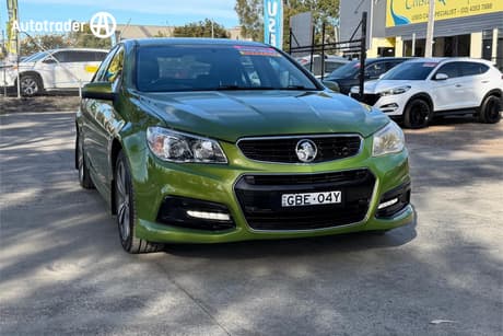 Green 2015 Holden Commodore Sedan Sv6