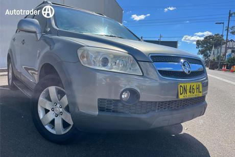 Silver 2010 Holden Captiva Wagon Cx (4X4)