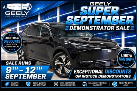 Black 2026 Geely EX5 Wagon Inspire Extended Range