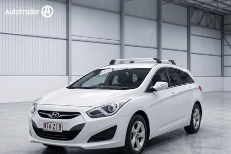 White 2014 Hyundai I40 Wagon Active