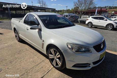 White 2015 Holden UTE Utility