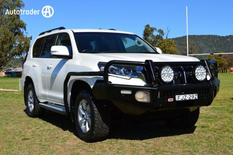White 2021 Toyota Landcruiser Prado Wagon Gxl