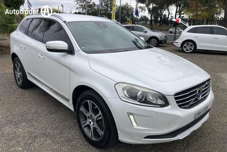 White 2014 Volvo XC60 Wagon D5 Luxury