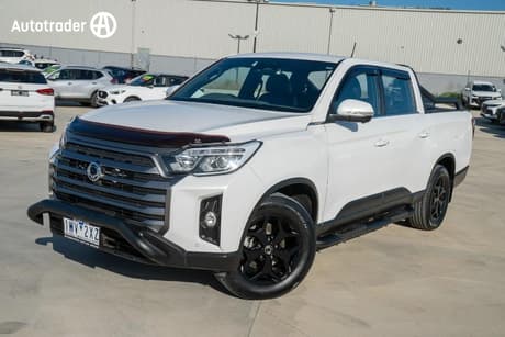 White 2022 Ssangyong Musso XLV Crew Cab Pickup Ultimate Lux