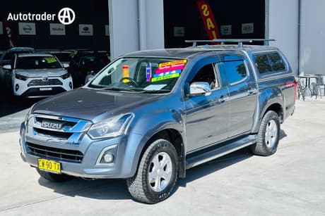 Grey 2020 Isuzu D-MAX Crew Cab Utility Ls-U (4X4)