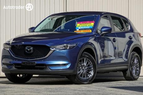 Blue 2018 Mazda CX-5 Wagon Touring (4X4)