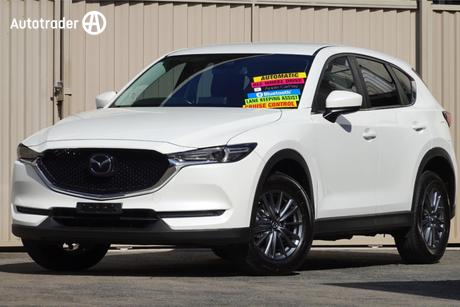 White 2021 Mazda CX-5 Wagon Maxx Sport (Fwd)