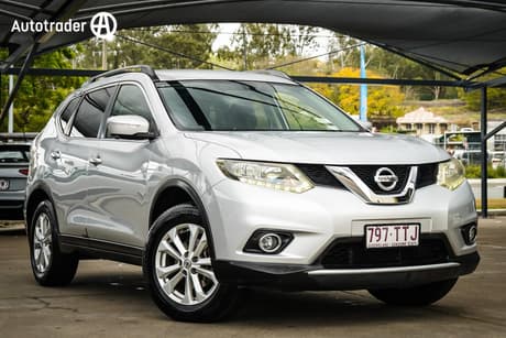 Silver 2014 Nissan X-Trail Wagon St-L (Fwd)