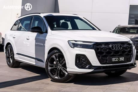 White 2026 Audi Q7 SUV TFSI 185KW S LINE EDITION 4WD