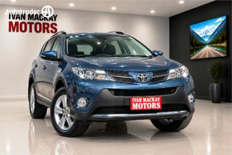 Blue 2013 Toyota RAV4 Wagon Gxl (4X4)