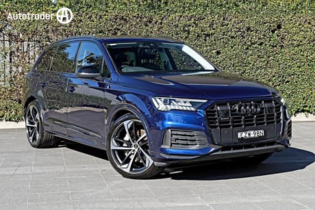 Blue 2023 Audi Q7 Wagon 45 Tdi Quattro Dynamic Black