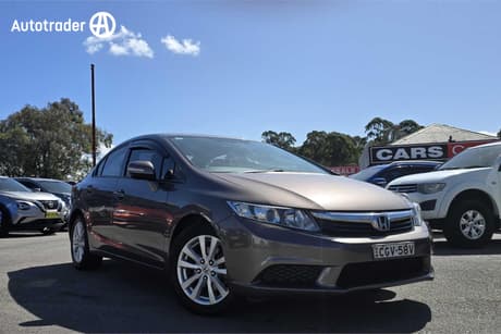Grey 2012 Honda Civic Sedan Vti-L