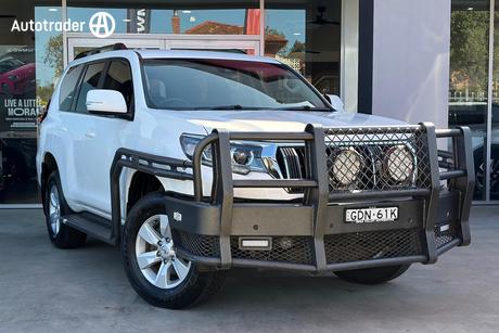 White 2021 Toyota Landcruiser Prado Wagon Gxl