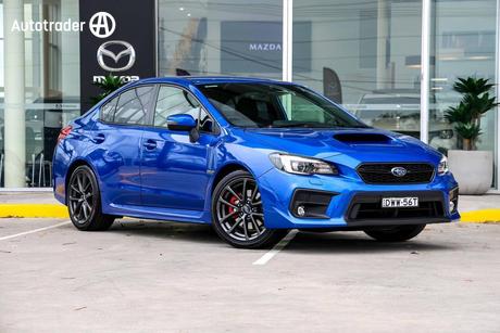 Blue 2018 Subaru WRX Sedan (Awd)