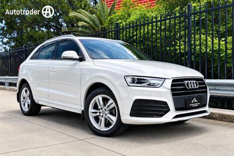White 2018 Audi Q3 Wagon 2.0 Tfsi Sport Quattro (132Kw)