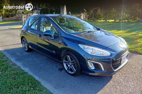 Blue 2014 Peugeot 308 Hatchback Sportium Hdi
