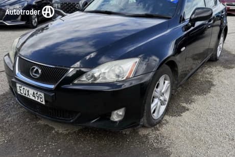 Black 2007 Lexus IS Sedan PRESTIGE GSE20R