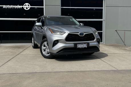 Silver 2023 Toyota Kluger Wagon Gx Hybrid Awd