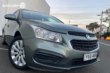 Grey 2016 Holden Cruze Hatchback Equipe