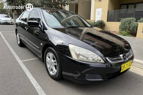 Black 2007 Honda Accord Sedan Vti-L