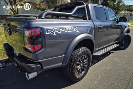 Grey 2023 Ford Ranger Double Cab Pick Up Raptor 3.0 (4X4)