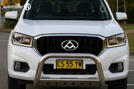 White 2018 LDV T60 Double Cab Utility Pro (4X4)