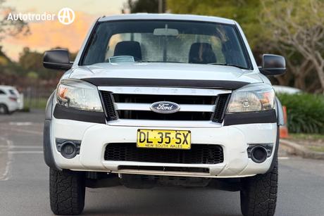 White 2010 Ford Ranger Dual Cab Pick-up Xl (4X2)
