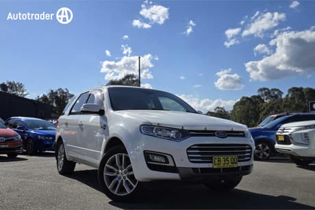 White 2014 Ford Territory Wagon Ts (4X4)