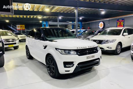 White 2016 Land Rover Range Rover Sport Wagon 3.0 Tdv6 Se