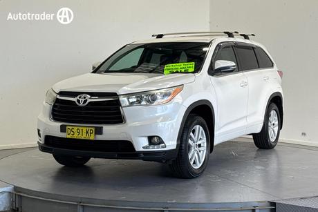 White 2014 Toyota Kluger Wagon Gx (4X2)